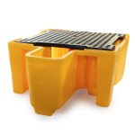 Jonesco Single IBC Spill Pallet Bund with Integrated Dispensing Area