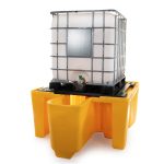 Jonesco Single IBC Spill Pallet Bund with Integrated Dispensing Area