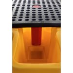 Jonesco Single IBC Spill Pallet Bund with Integrated Dispensing Area
