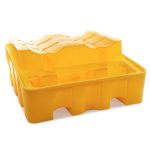 Jonesco Bunded Drum Rack System – Base Unit (Yellow)
