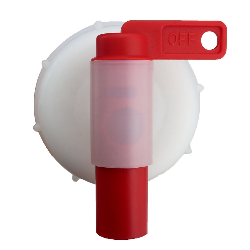 Din61 S60x6 (2 inch) Jerry Can Tap An adaptor to convert a din61 jerry can valve to a tap