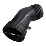 Side profile of an adaptor that converts a 2 inch IBC valve to a male 45-degree elbow with dimensions