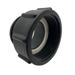 Side profile of an IBC adapter - S60x6 (2 inch) Male to (2 inch) BSP Female Adapter