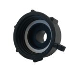 Rear profile of an IBC adaptor - S60x6 (2 inch) Female to (1 inch) BSP Male Adaptor