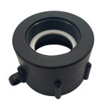 Rear profile of IBC adaptor - S60x6 (2 inch) Female to (1.5 inch) BSP Female