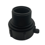 Top profile of an IBC adaptor - S60x6 (2 inch) Female to (1.5 inch) BSP Male Adaptor