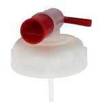 Side profile of an adaptor to convert a din61 jerry can valve to a tap